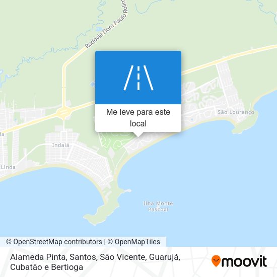 Alameda Pinta mapa