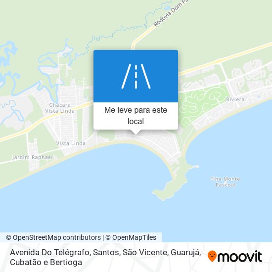 Avenida Do Telégrafo mapa