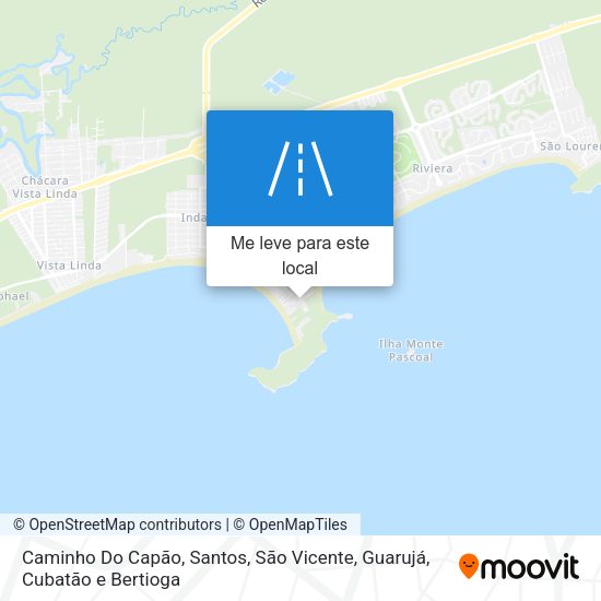 Caminho Do Capão mapa