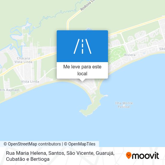 Rua Maria Helena mapa