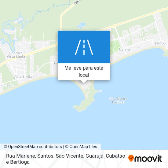 Rua Marlene mapa