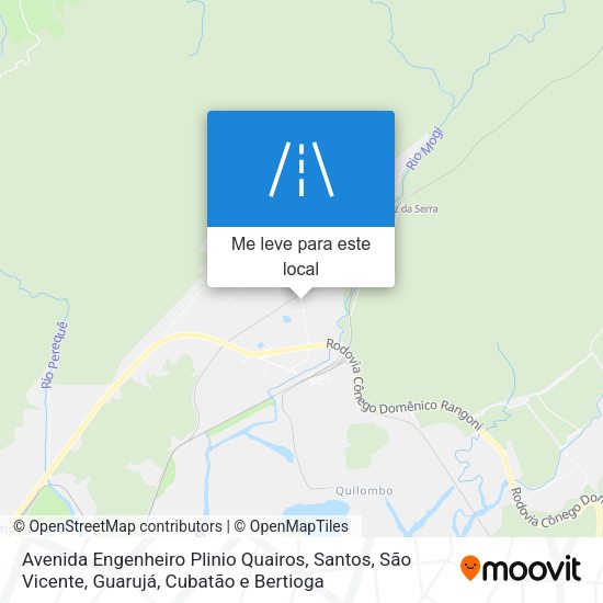 Avenida Engenheiro Plinio Quairos mapa