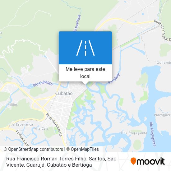 Rua Francisco Roman Torres Filho mapa