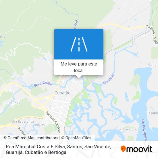 Rua Marechal Costa E Silva mapa