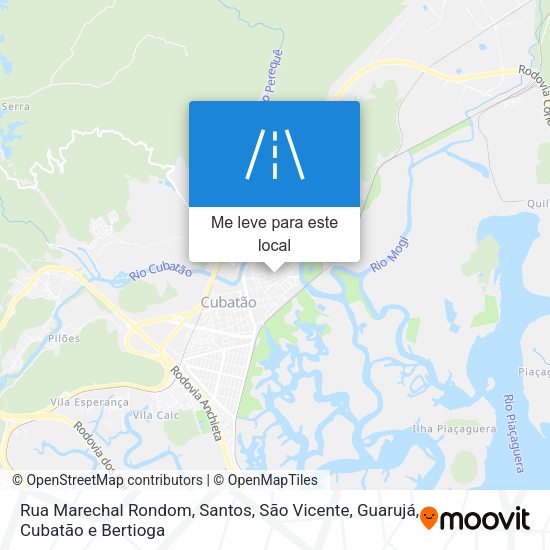Rua Marechal Rondom mapa
