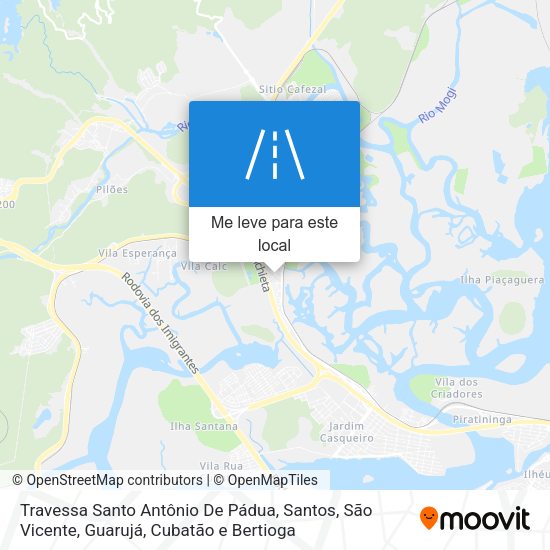 Travessa Santo Antônio De Pádua mapa