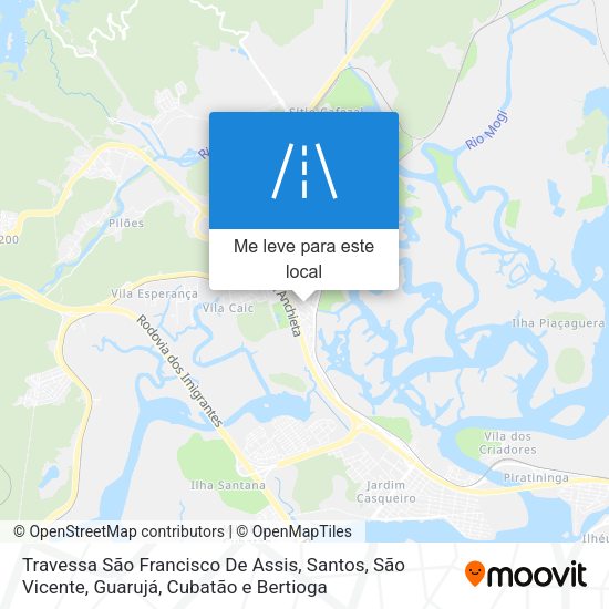 Travessa São Francisco De Assis mapa