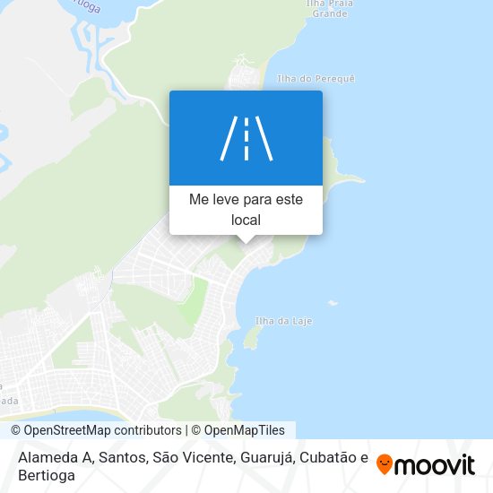 Alameda A mapa