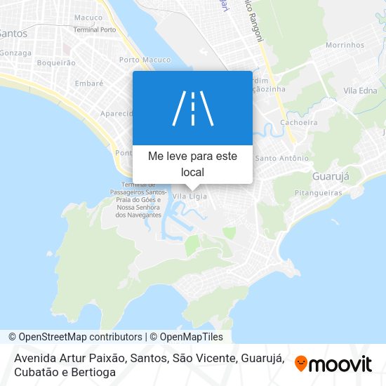 Avenida Artur Paixão mapa