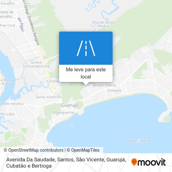 Avenida Da Saudade mapa