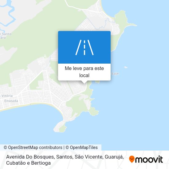 Avenida Do Bosques mapa