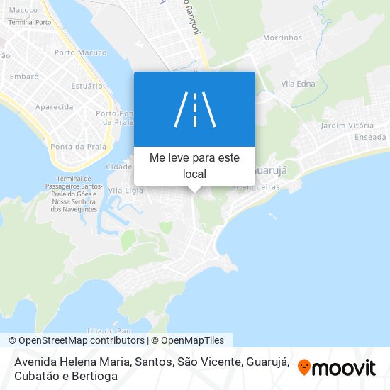 Avenida Helena Maria mapa