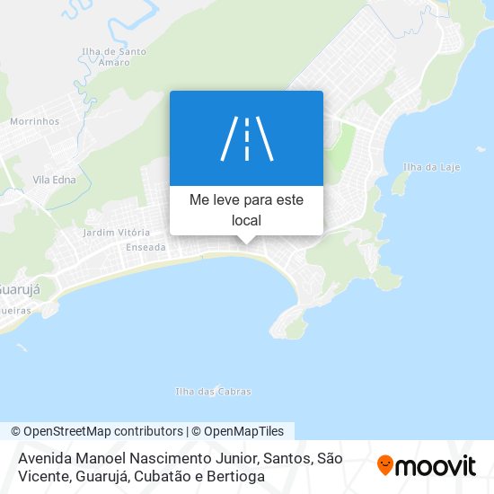 Avenida Manoel Nascimento Junior mapa