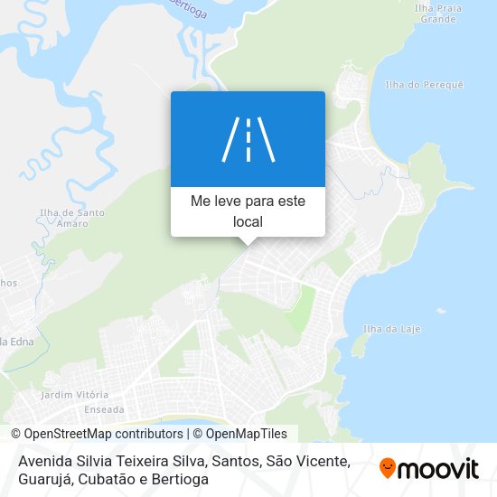 Avenida Silvia Teixeira Silva mapa