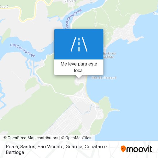 Rua 6 mapa