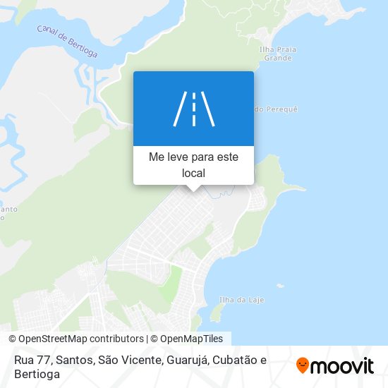 Rua 77 mapa