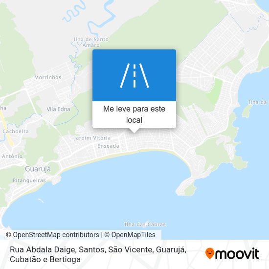 Rua Abdala Daige mapa