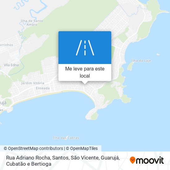 Rua Adriano Rocha mapa