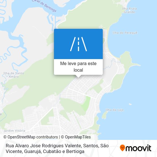 Rua Alvaro Jose Rodrigues Valente mapa