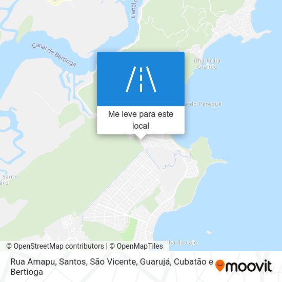 Rua Amapu mapa