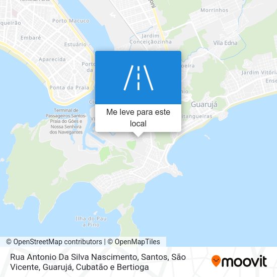 Rua Antonio Da Silva Nascimento mapa