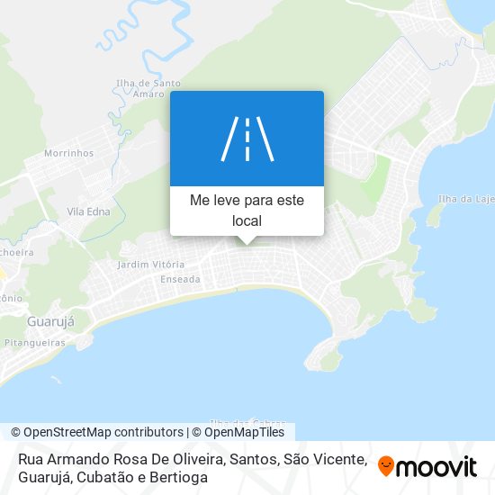 Rua Armando Rosa De Oliveira mapa