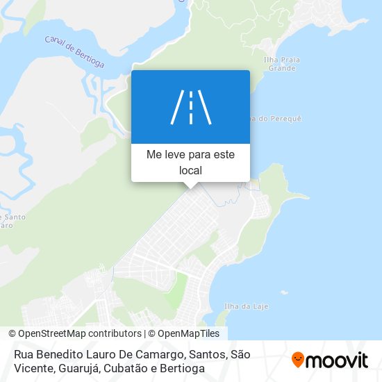 Rua Benedito Lauro De Camargo mapa