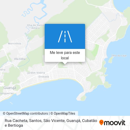 Rua Cacheta mapa