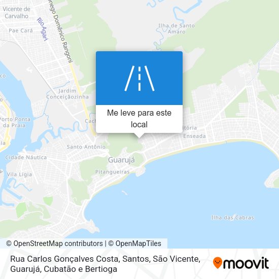 Rua Carlos Gonçalves Costa mapa