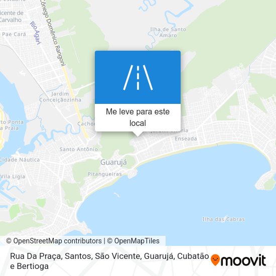 Rua Da Praça mapa