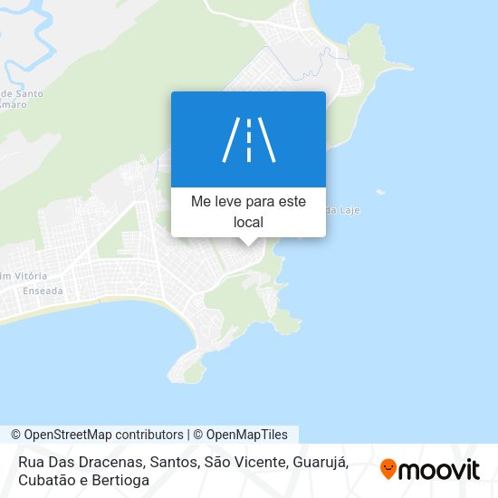 Rua Das Dracenas mapa