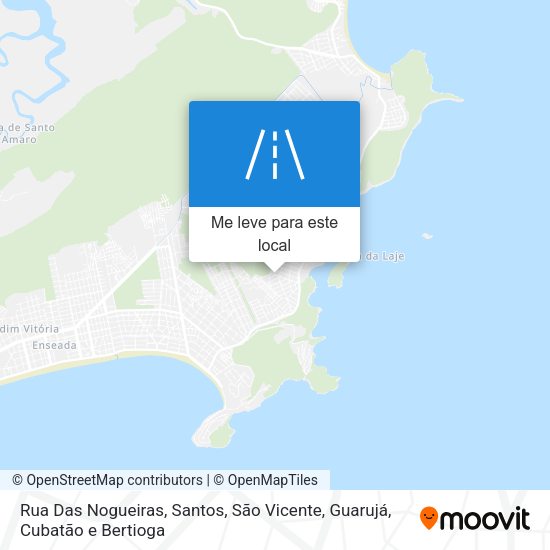 Rua Das Nogueiras mapa