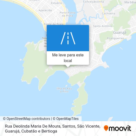 Rua Deolinda Maria De Moura mapa