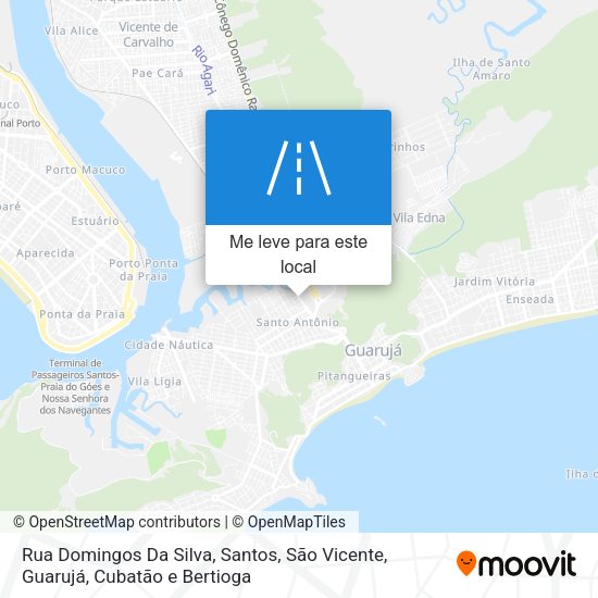 Rua Domingos Da Silva mapa
