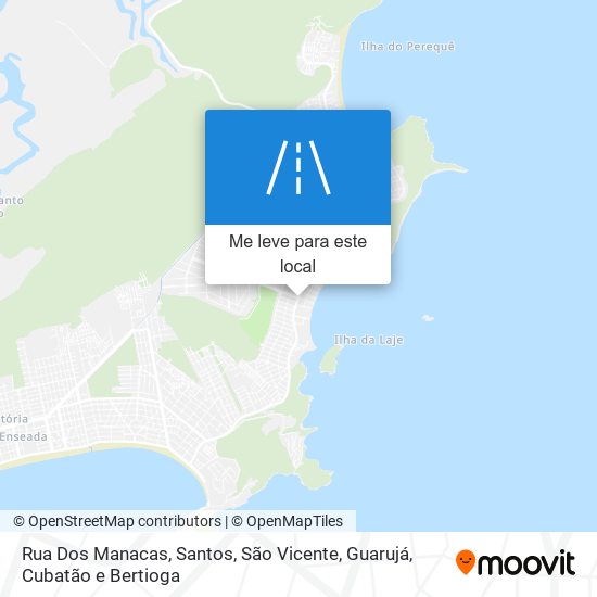 Rua Dos Manacas mapa