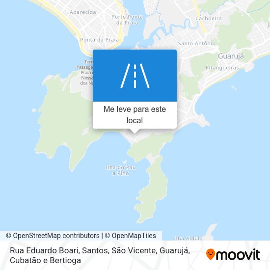 Rua Eduardo Boari mapa