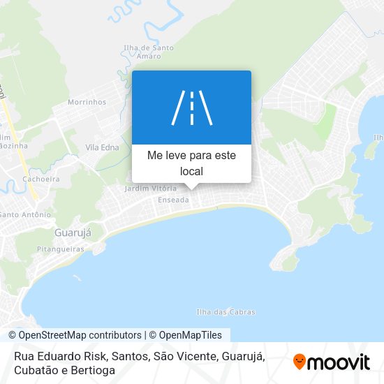 Rua Eduardo Risk mapa