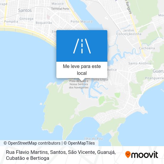 Rua Flavio Martins mapa
