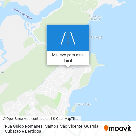 Rua Guido Romanesi mapa