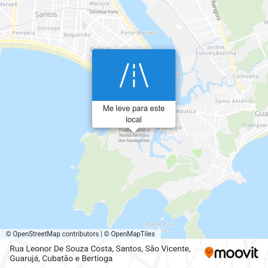 Rua Leonor De Souza Costa mapa