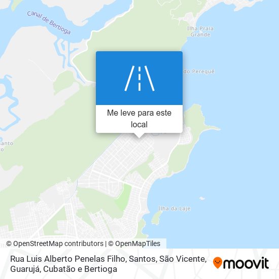 Rua Luis Alberto Penelas Filho mapa