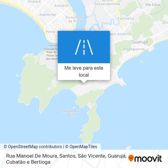 Rua Manoel De Moura mapa