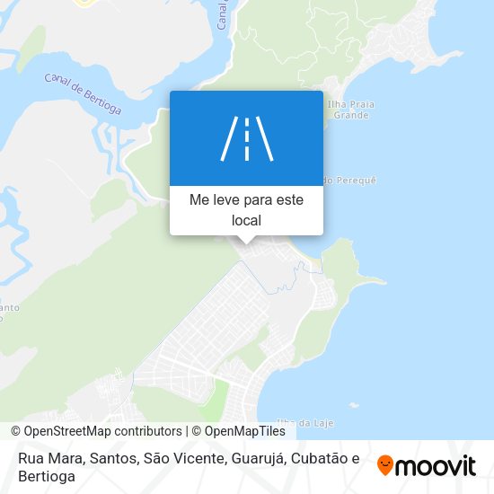 Rua Mara mapa