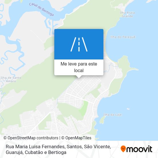 Rua Maria Luisa Fernandes mapa