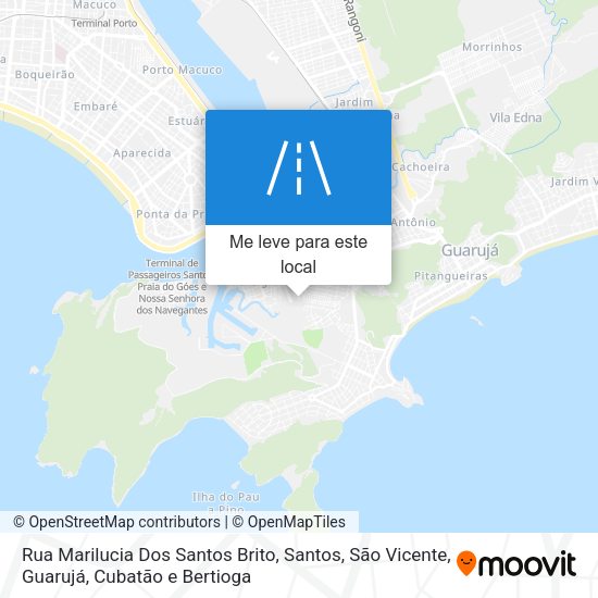 Rua Marilucia Dos Santos Brito mapa