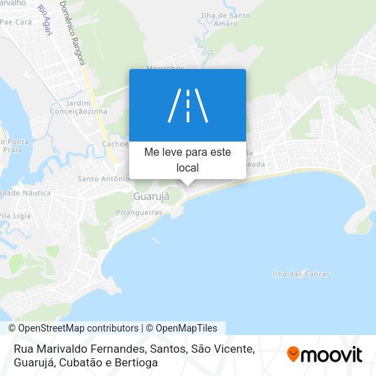 Rua Marivaldo Fernandes mapa