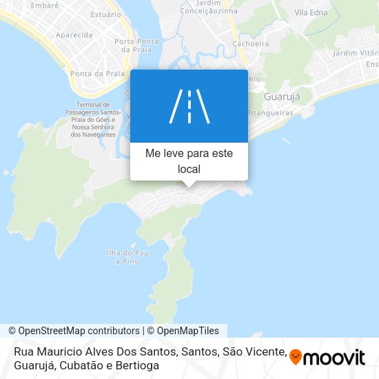 Rua Mauricio Alves Dos Santos mapa