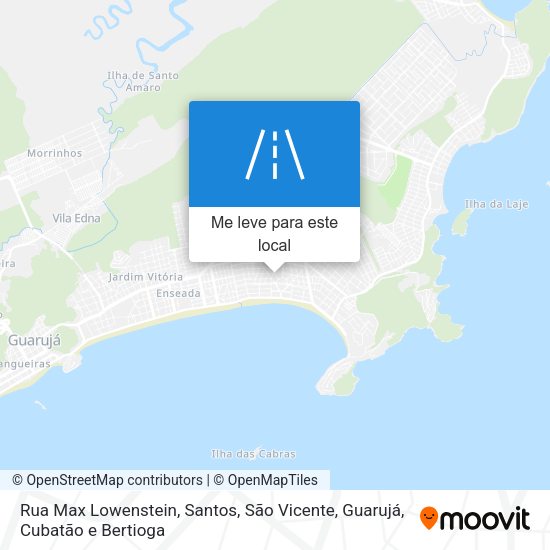 Rua Max Lowenstein mapa