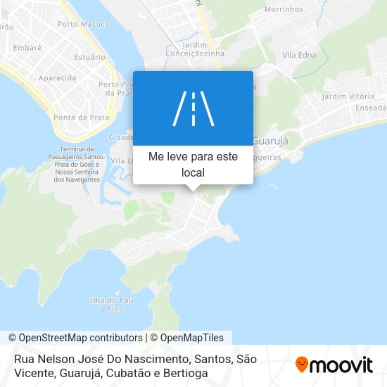 Rua Nelson José Do Nascimento mapa