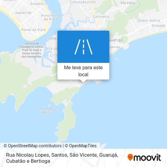Rua Nicolau Lopes mapa